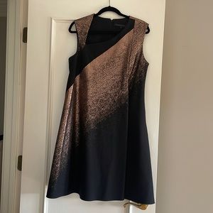 Rubin Singer black and copper dress size 14